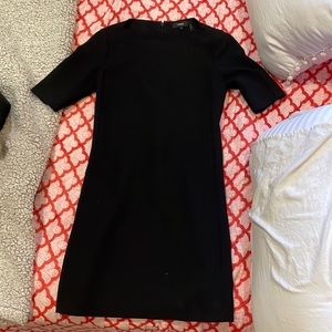THEORY black short sleeve dress